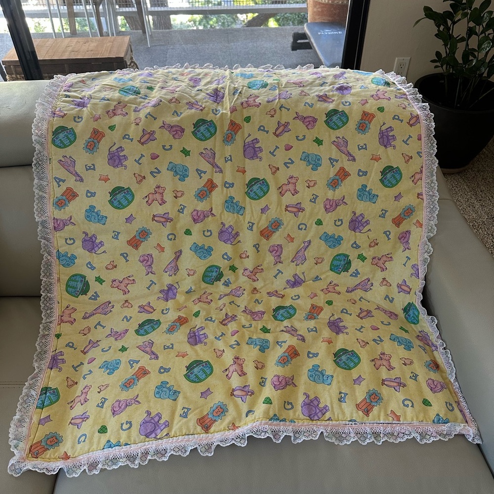 Vintage Baby Blanket